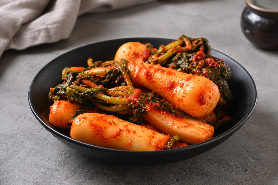Chonggak Kimchi – Korea’s Crunchy Fermented Radish Tradition