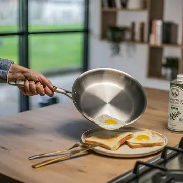 LIVOO Brigade Stainless steel frying pan 20 cm