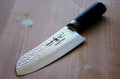 STERNSTEIGER Hand-hammered Santoku damascus knife