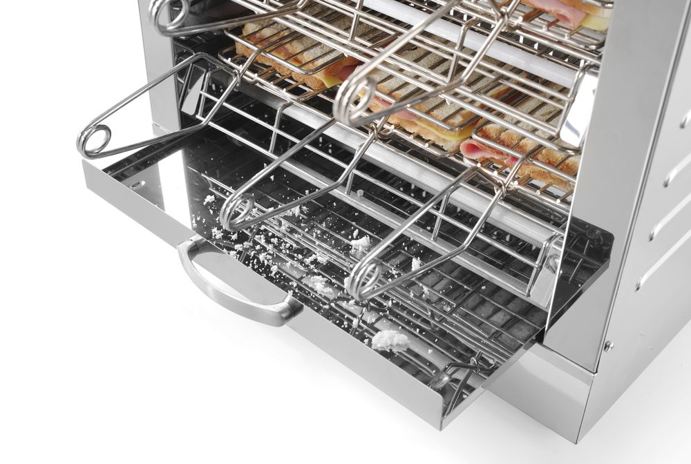 HENDI Multi toaster with 6 tongs, 450x390x(H)400mm