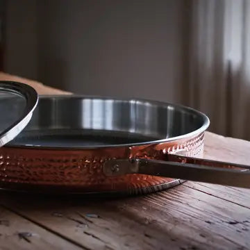 VARGEN & THOR Modell Y3 28cm sauté pan genuine copper