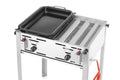 HENDI Roast-Master Maxi 50/50 dual surface gas grill