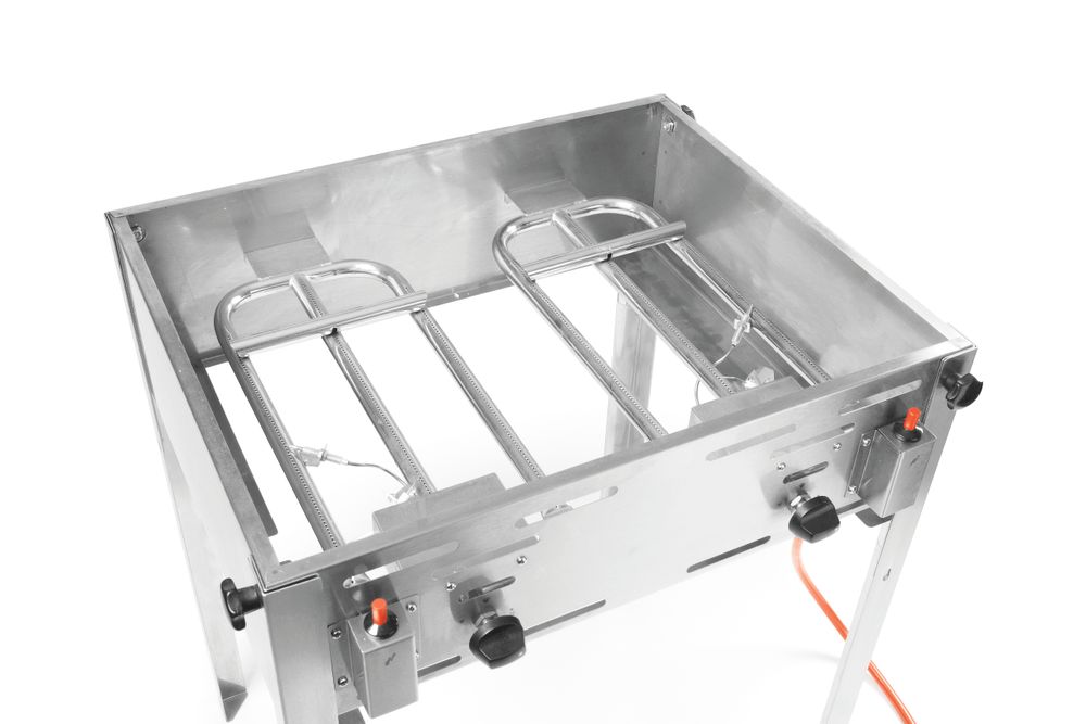 HENDI Grill-Master Maxi professional gas grill with roasting tray