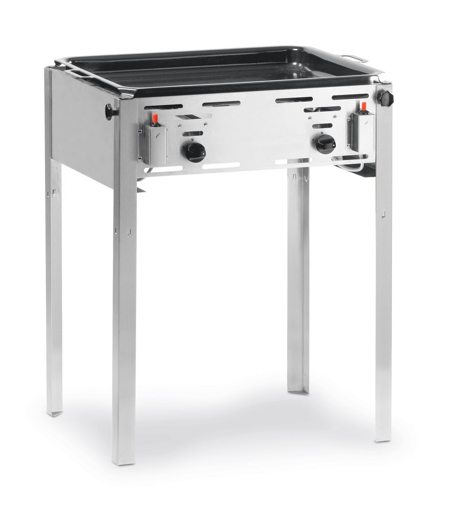 HENDI Grill-Master Maxi professional gas grill with roasting tray