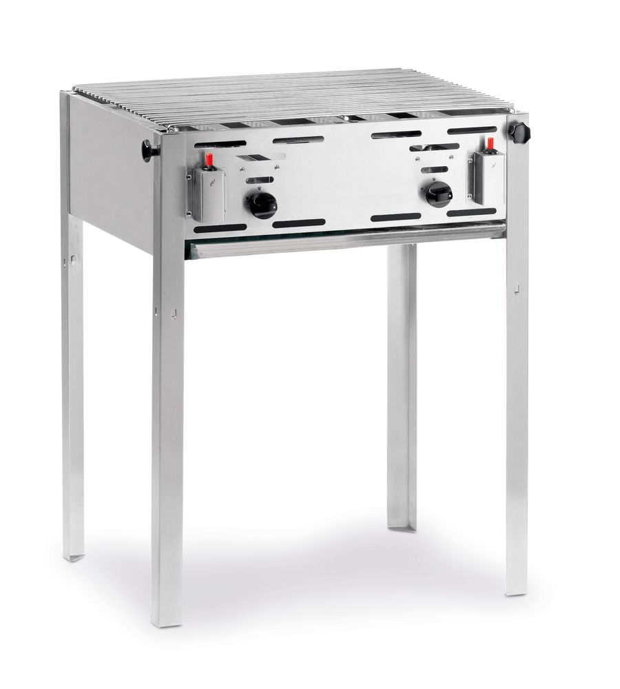 HENDI Grill-Master Maxi professional gas grill with roasting tray
