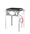 HENDI Grill-Master Maxi professional gas grill with roasting tray
