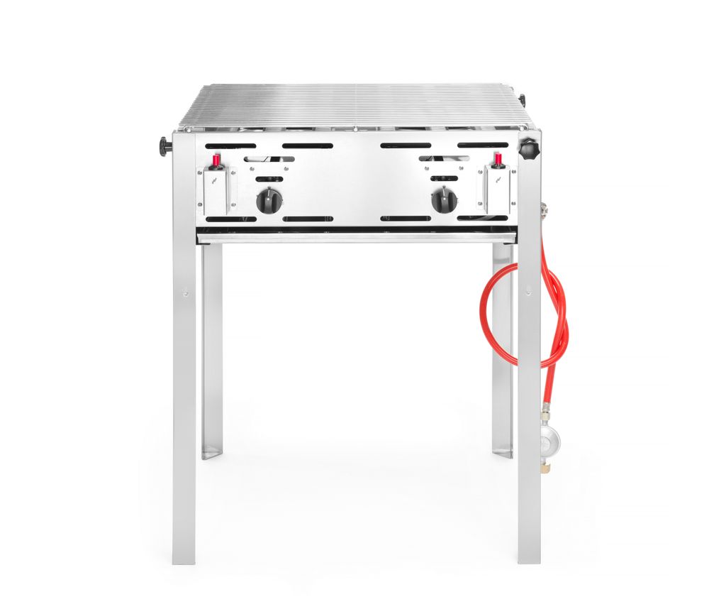 HENDI Roast-Master Maxi professional gas grill with flame tamer