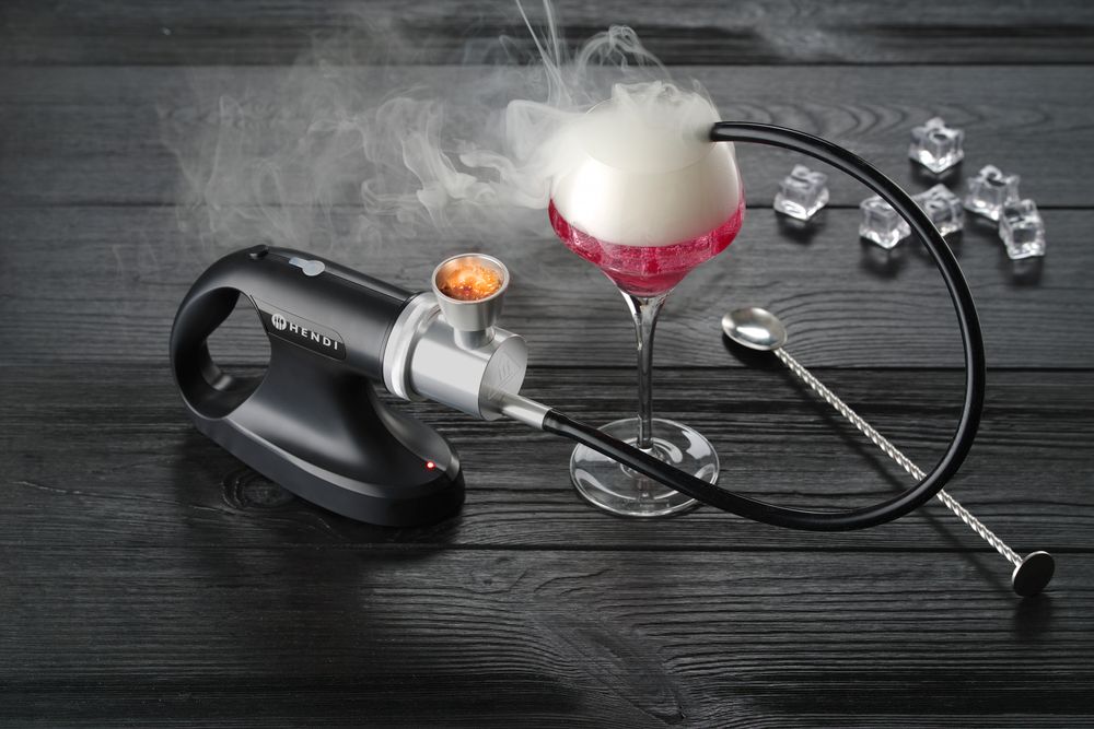 HENDI Rechargeable smoking gun with 3-speed smoke infusion