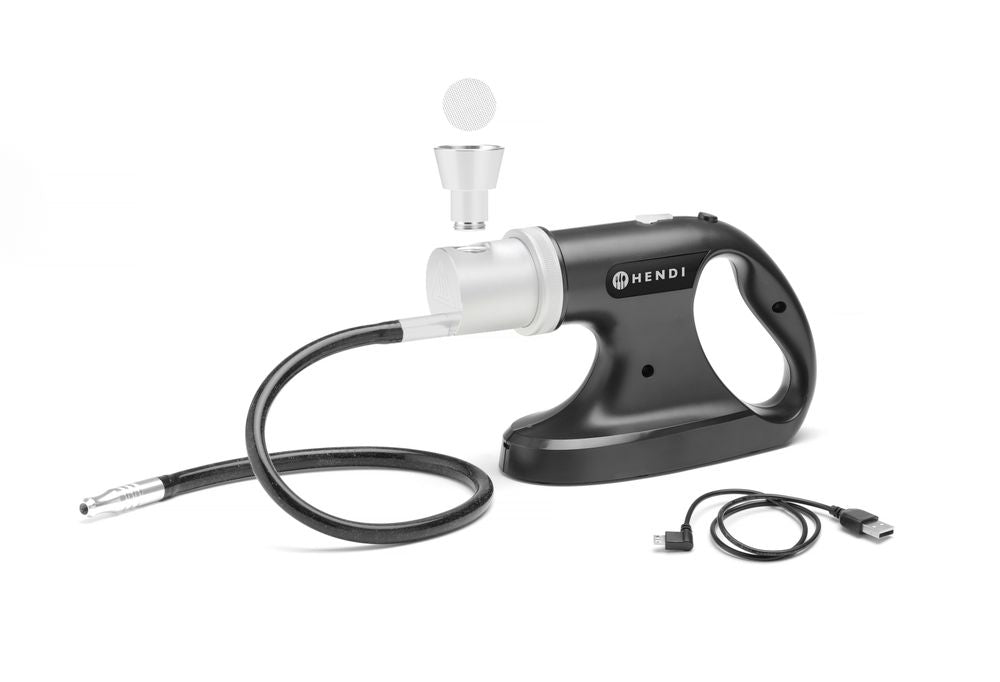HENDI Rechargeable smoking gun with 3-speed smoke infusion