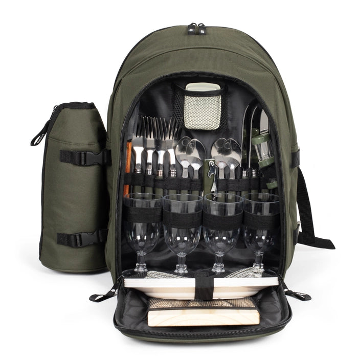 LIVOO Picnic backpack for four people
