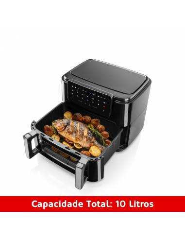 HAEGER Super Cook 10L Digital oil-free fryer with dual baskets