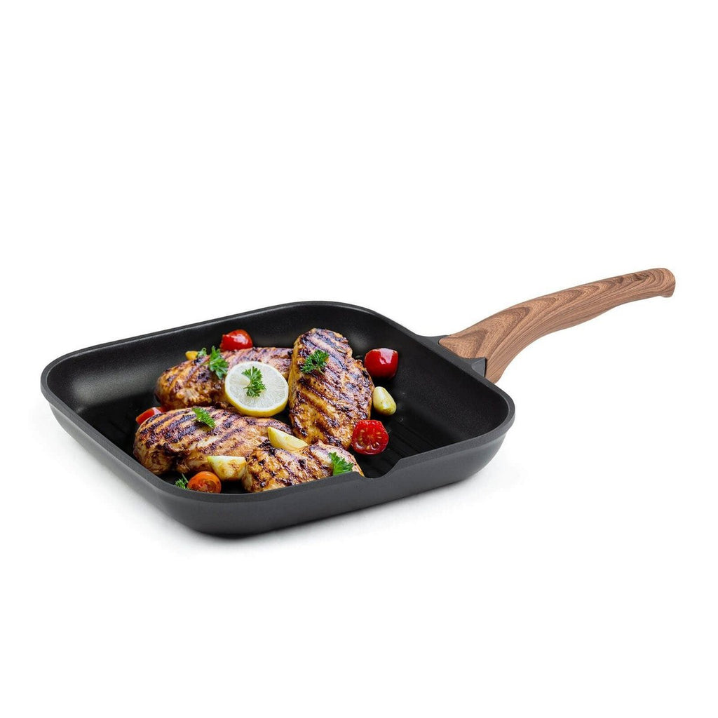 ROSMARINO Black Line grill pan 28 cm
