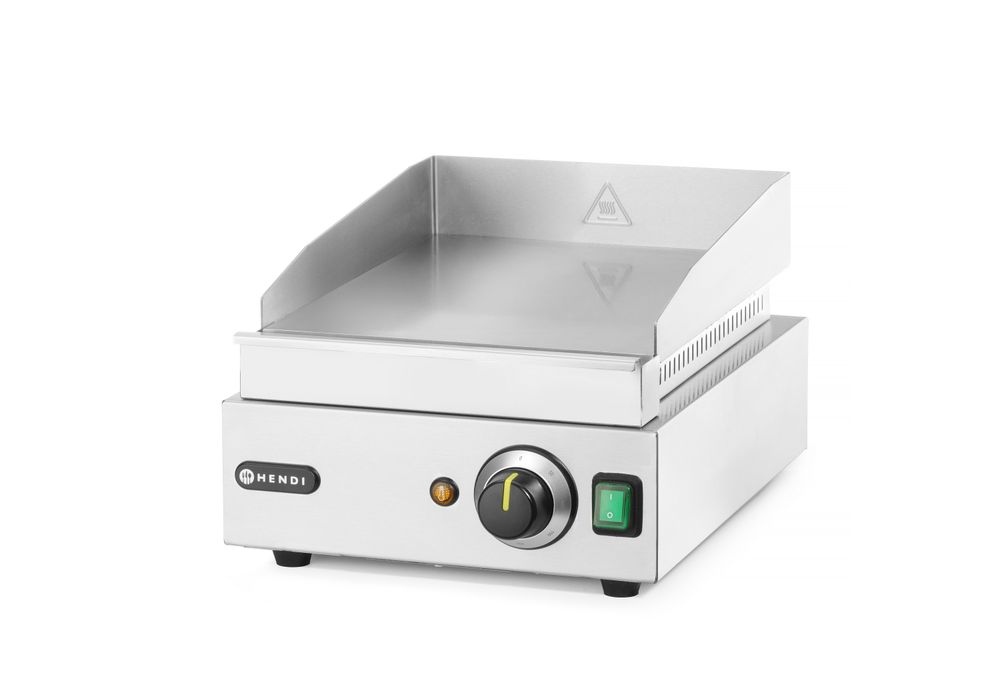 HENDI Griddle Profi Line, Smooth, 2000W