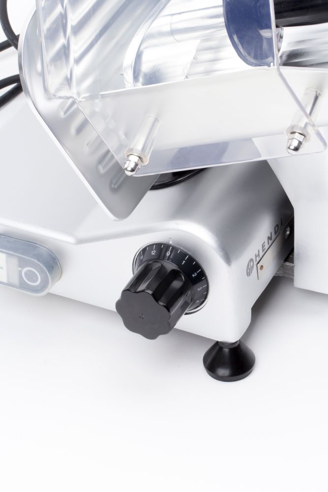 HENDI Profi Line slicer 195 with built-in sharpener, 416x400x(H)335mm