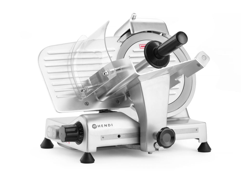 HENDI Profi Line slicer 195 with built-in sharpener, 416x400x(H)335mm