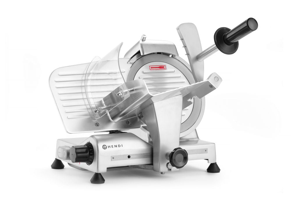 HENDI Profi Line slicer 195 with built-in sharpener, 416x400x(H)335mm