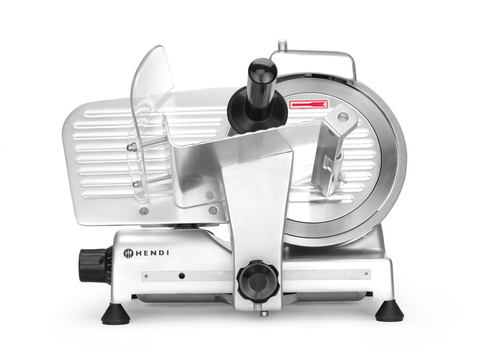 HENDI Profi Line slicer 195 with built-in sharpener, 416x400x(H)335mm