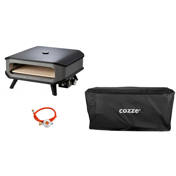 EZOOZA Cozze gas pizza oven 17" XXL with thermometer