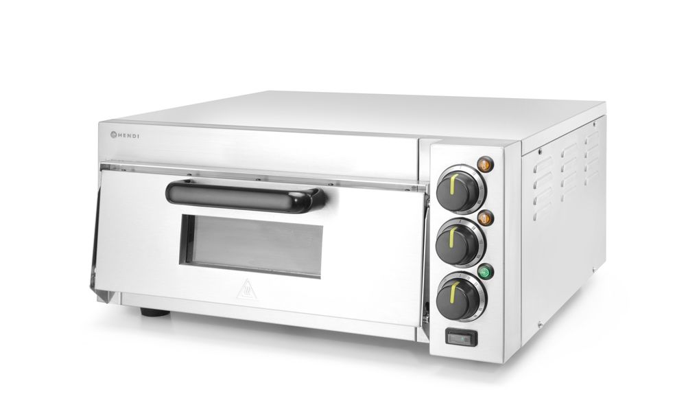 HENDI Pizza Oven Compact Silver, 2000W