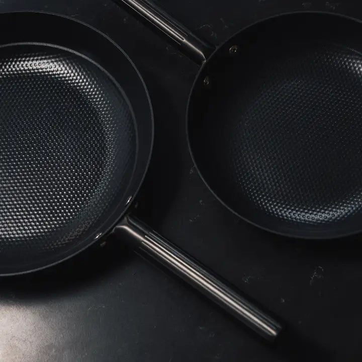 VARGEN & THOR Aska.Duo lightweight cast iron fry pans 24 + 28cm