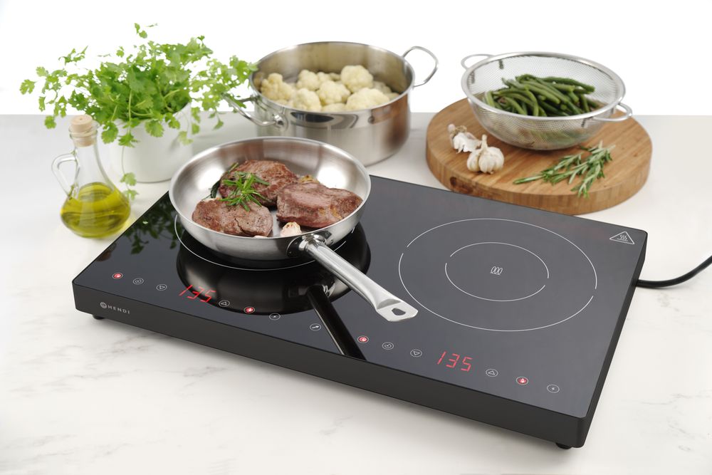 HENDI Double Induction Cooker Kitchen Line, 3500W