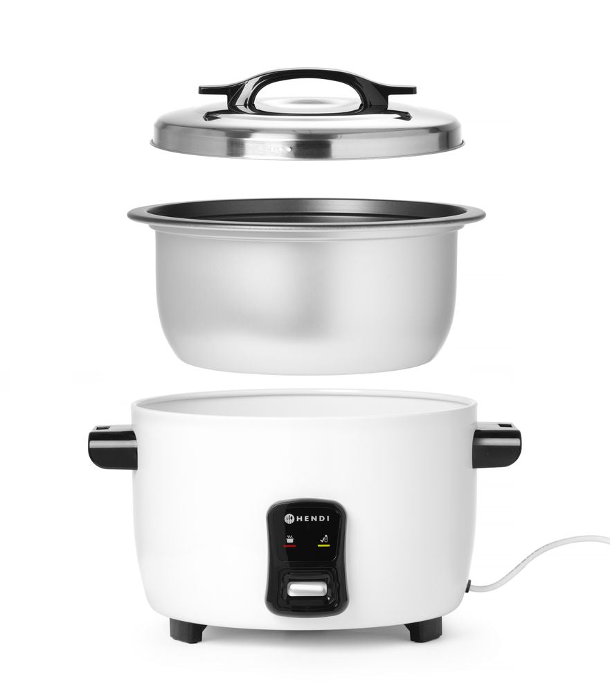 HENDI Kitchen Line rice cooker 4.2 L for up to 46 portions, 420x380x(H)240mm