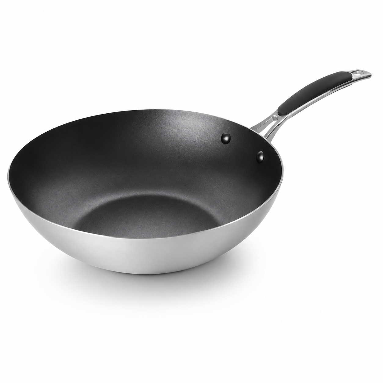 LACOR MENAJE PROFESIONAL Trimetal non-stick wok 28 cm