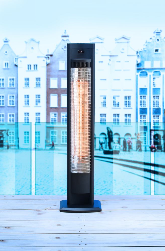 HENDI Tornado infrared radiant heater for indoor and outdoor use