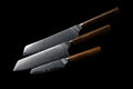 PUMA IP Set of 3: Small Chef, Santoku & Paring Knife
