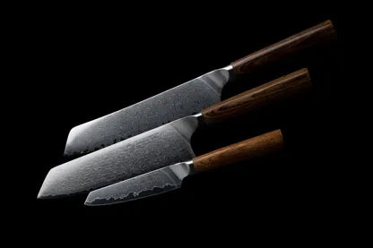 PUMA IP Set of 3: Small Chef, Santoku & Paring Knife