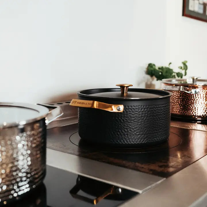 VARGEN & THOR Mio pot 4L matte black Arvet series