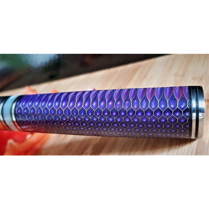 STERNSTEIGER Santoku Knife with Titanium Coating (Yukimura Collection)