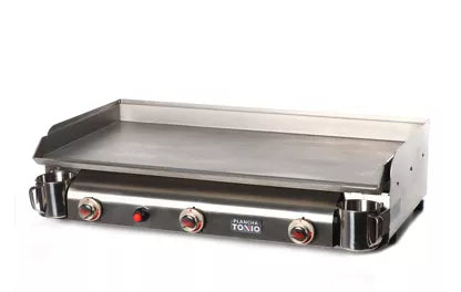 PLANCHA TONIO Gas Plancha Trio with 3 Burners, Stainless Steel