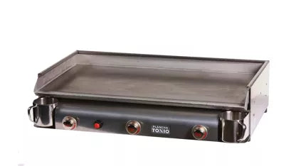 PLANCHA TONIO Gas Plancha Trio with 3 Burners, Stainless Steel