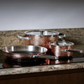 VARGEN & THOR Mjölner.2 cookware set 3 pieces genuine copper