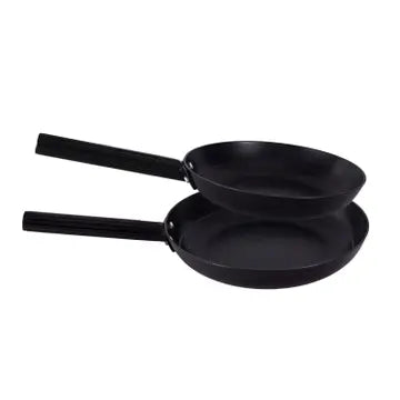 VARGEN & THOR Aska.Duo lightweight cast iron fry pans 24 + 28cm