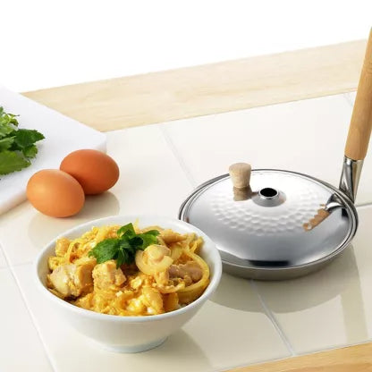 YOSHIKAWA Oyako-Don Saucepan 450 ml stainless steel pan with lid