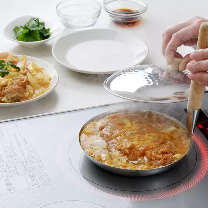 YOSHIKAWA Oyako-Don Saucepan 450 ml stainless steel pan with lid