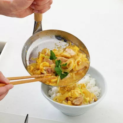 YOSHIKAWA Oyako-Don Saucepan 450 ml stainless steel pan with lid