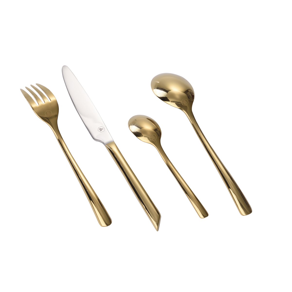 LAGUIOLE Cutlery set 16 pcs in gold finish