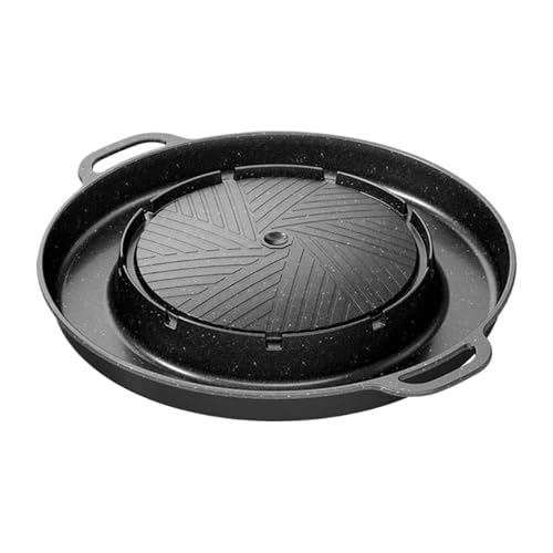 KOSUN Korean Barbecue Tray – Portable Non-Stick Grill Pan 34 cm