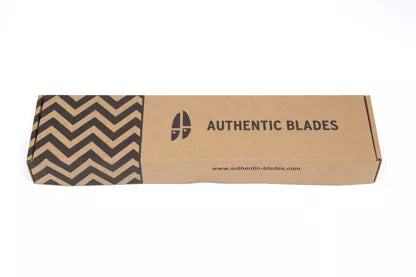 AUTHENTIC BLADES Summer set knife set Vay in gift packaging, carbon steel