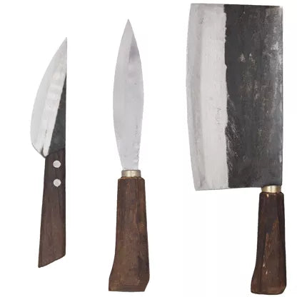 AUTHENTIC BLADES Knife Set, BBQ in Gift Packaging