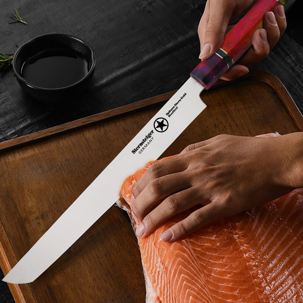 Sternsteiger Karnival damask sushi knife 22 cm