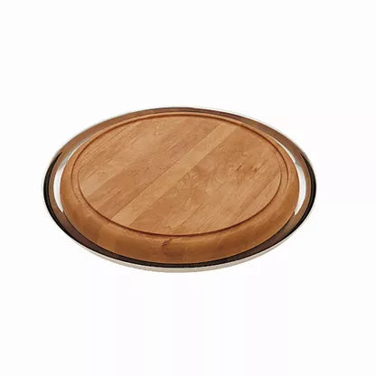 SERAFINO ZANI Cheese serving rack with cutting board (alder)