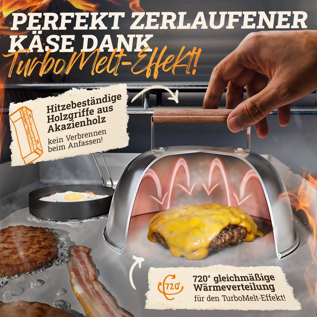 LIKAYA Burger bells set 3-piece smash burger set