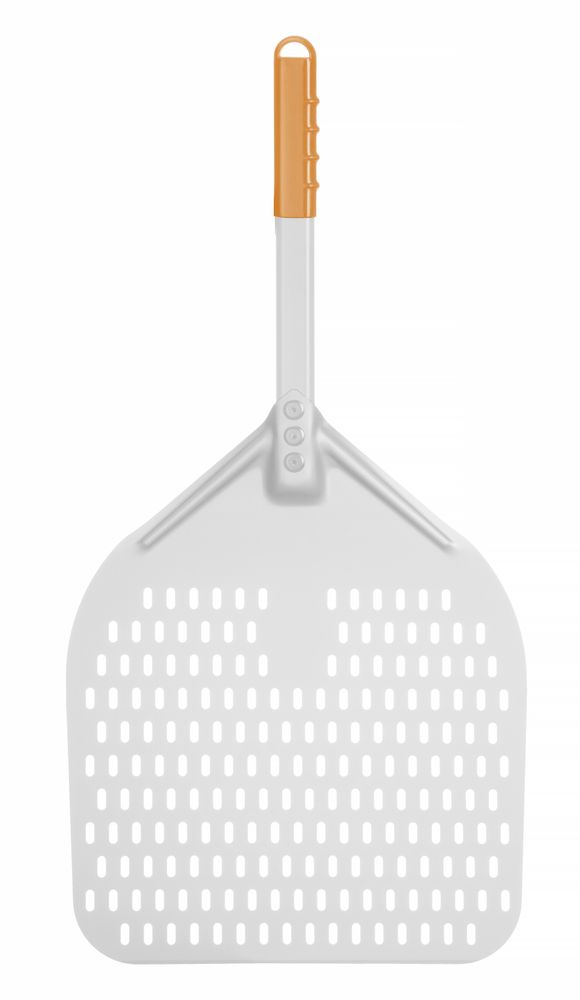 HENDI Pizza Peel Squared Perforated Short Handle, 300x660 mm