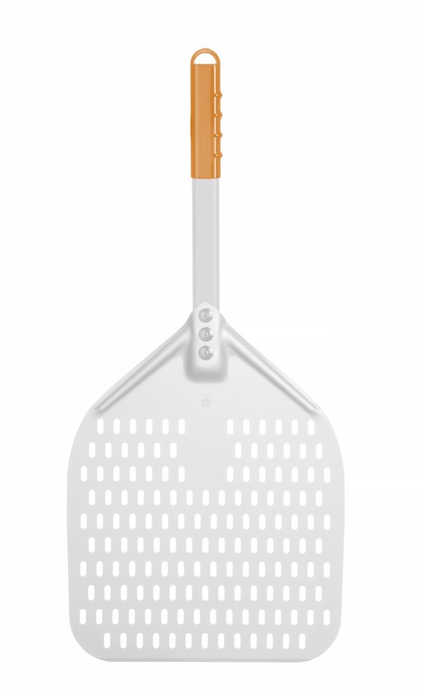 HENDI Pizza Peel Squared Perforated Short Handle, 300x660 mm