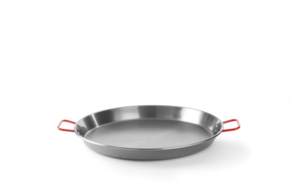 HENDI Paella pan carbon steel with 2 handles, ⌀460x(H)40mm