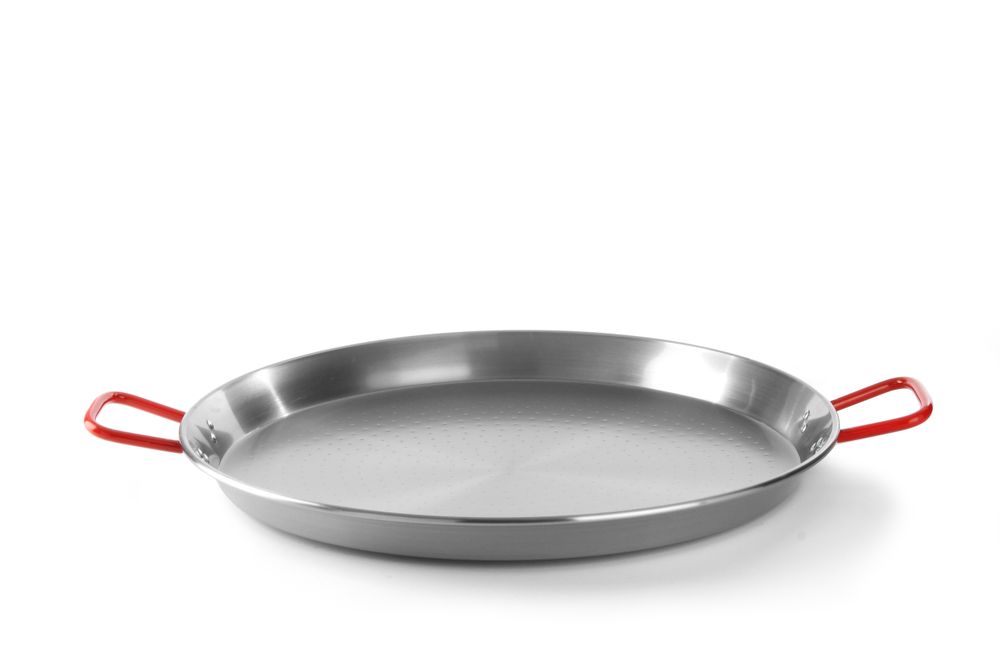 HENDI Paella pan carbon steel for Fiesta gas grill, ⌀800x(H)50mm